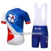 Set Fietsshirt + Korte Koersbroek 2018 FDJ N003